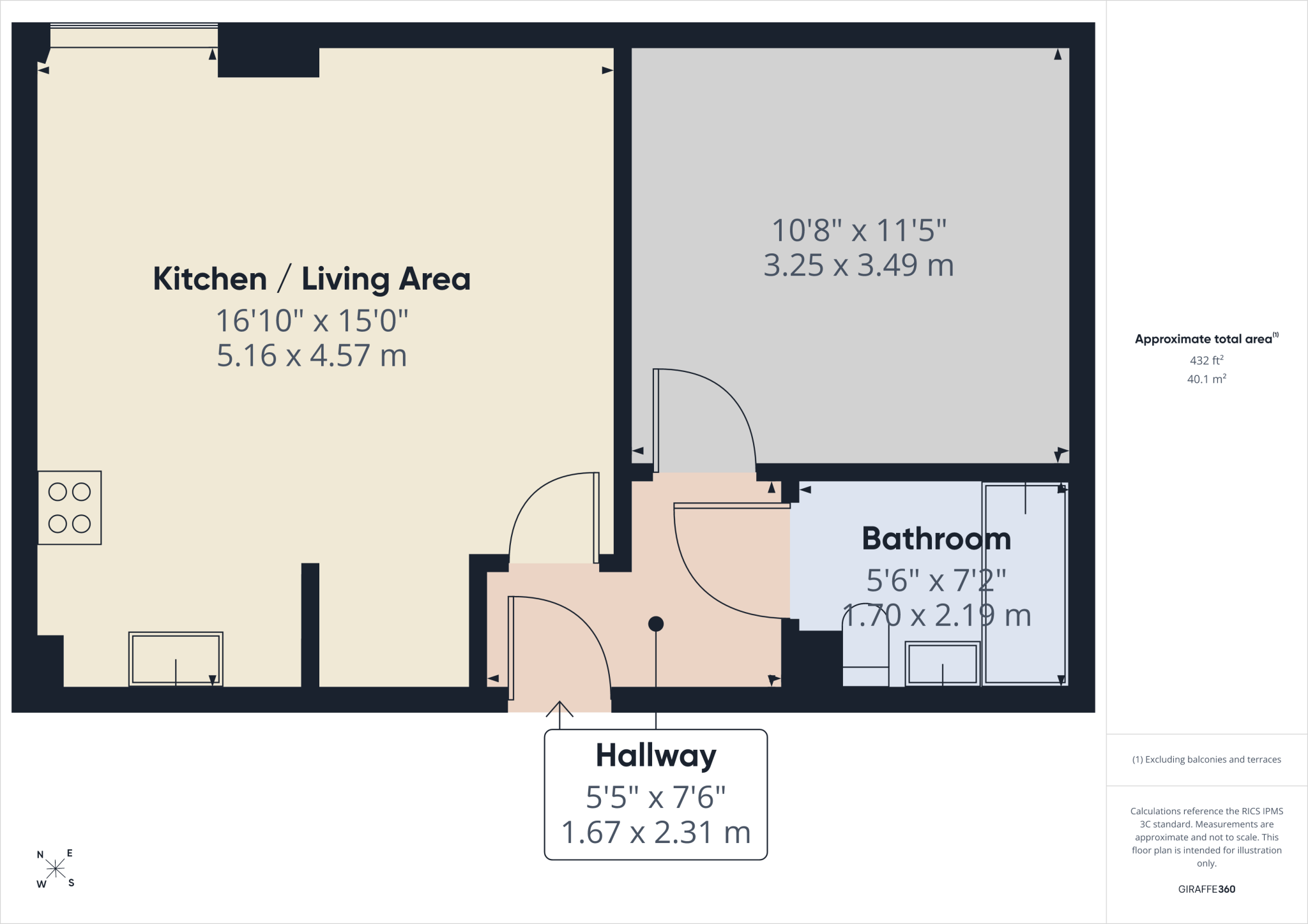 Equity Chambers, 40 Piccadilly, Bradford, West Yorkshire, BD1 floorplan