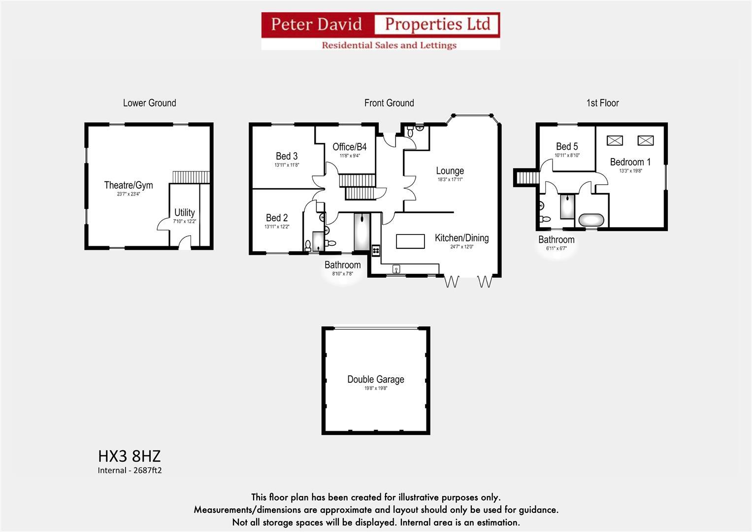 Smithfield Avenue, Halifax floorplan