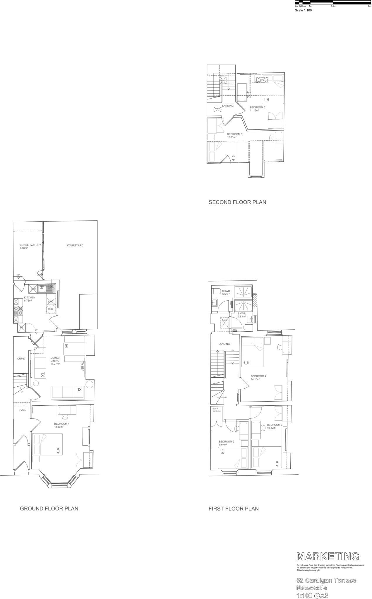 62 Cardigan Terrace NE6 5NU floorplan
