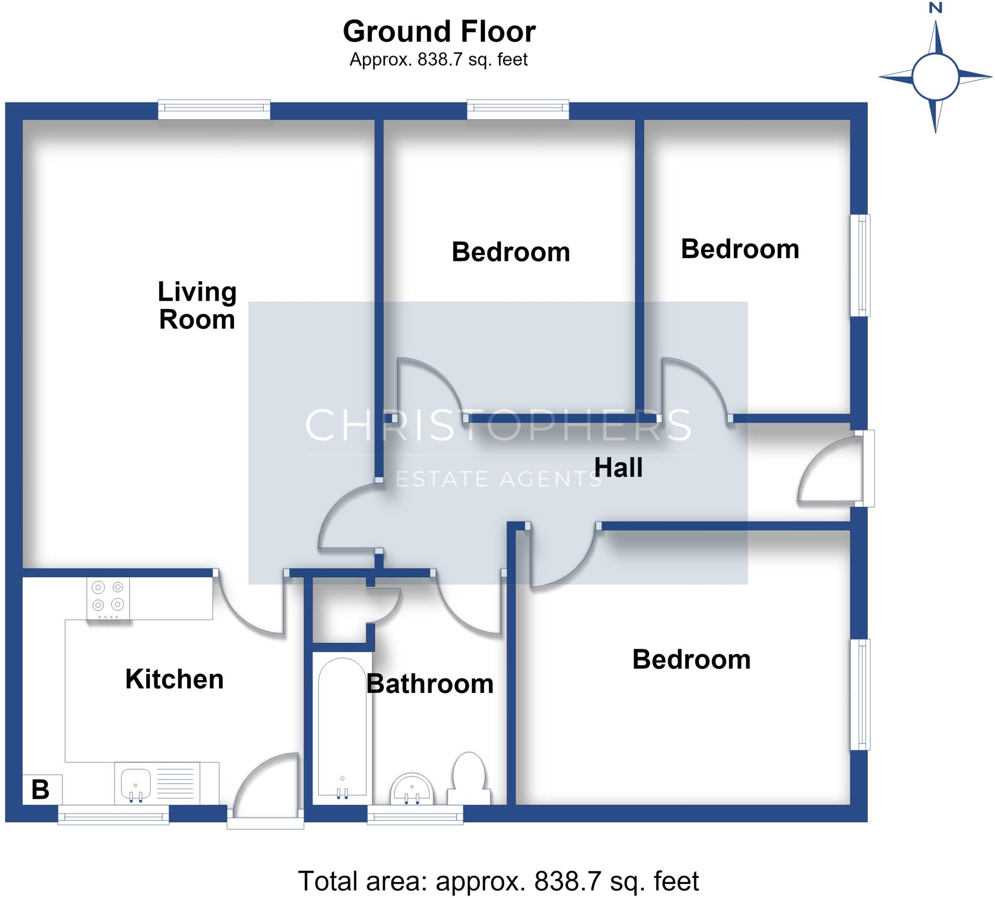 Furry Way, Helston, Cornwall floorplan