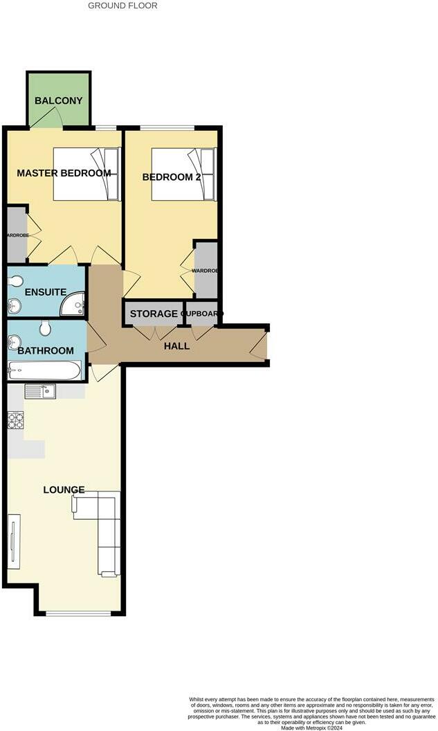 Flat 4, Lochwinnoch Road, Kilmacolm floorplan