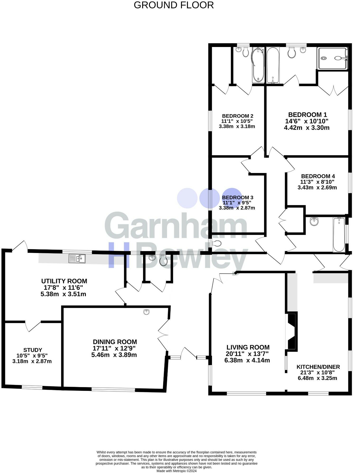 Lake View, East Grinstead, West Sussex, RH19 floorplan