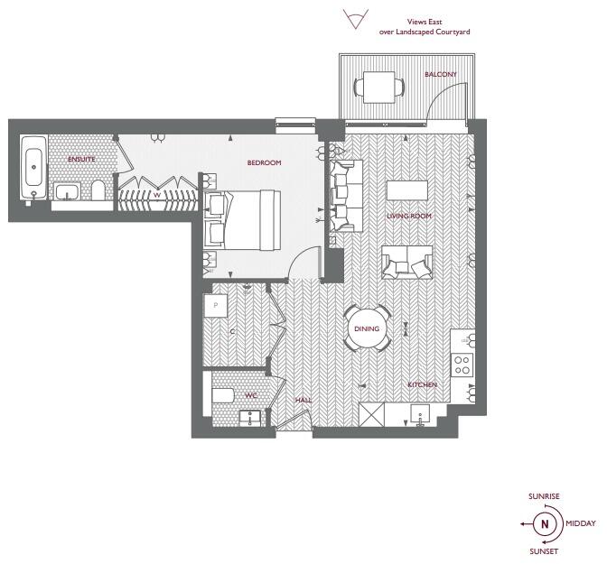 Tryon House, Brook Street, Kingston Upon Thames floorplan