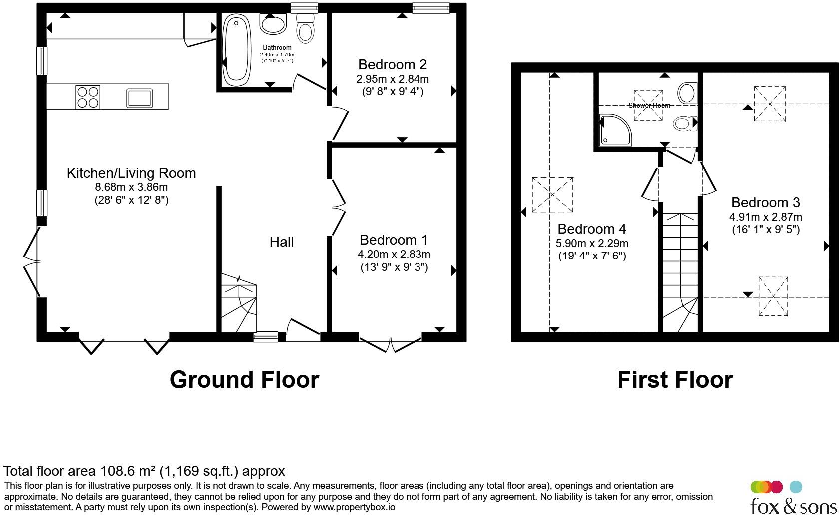 Fern Close, Eastbourne floorplan