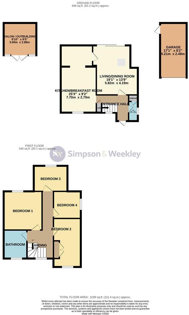 Muirfield Road, Wellingborough floorplan