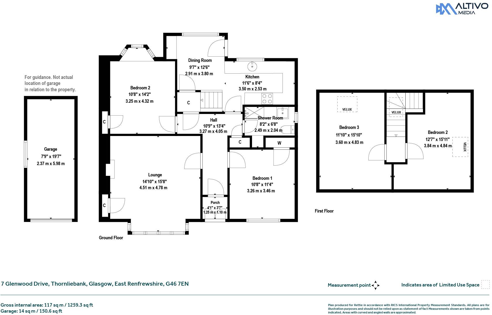 7, Glenwood Drive, Thornliebank, Glasgow floorplan