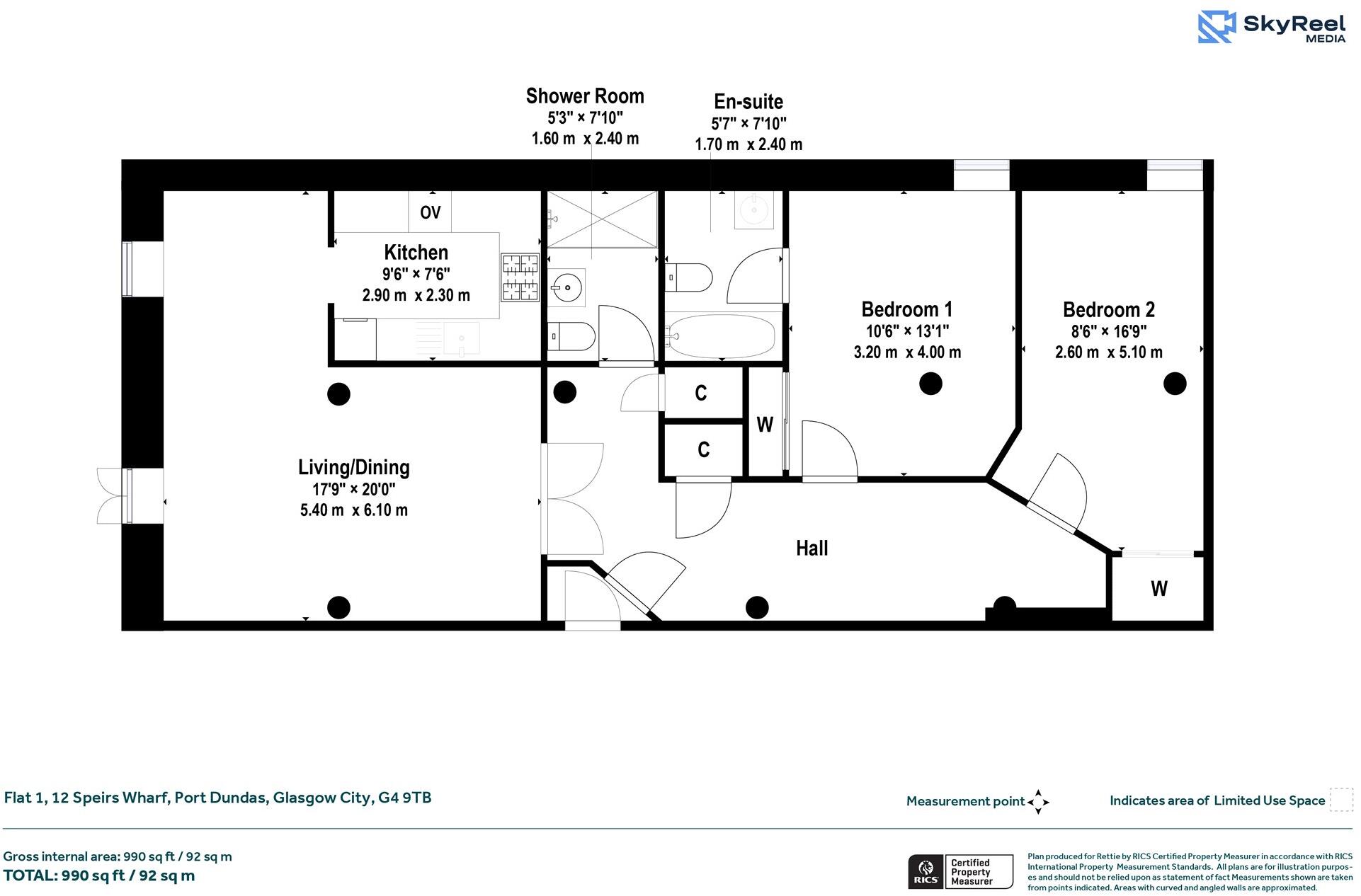 Speirs Wharf, Port Dundas, Glasgow City floorplan