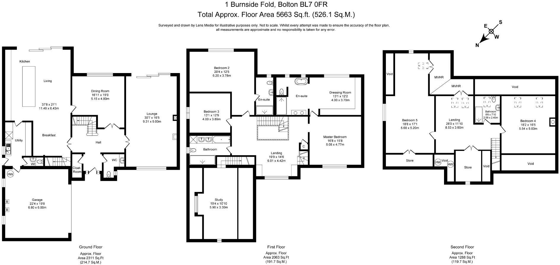 Burnside Fold, Blackburn Road, Edgworth floorplan