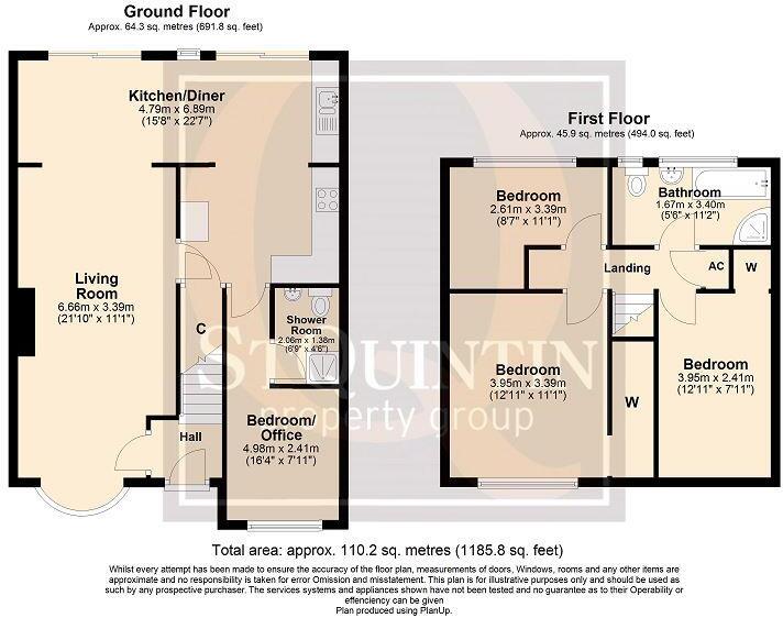 Warland Way, Corfe Mullen, Wimborne floorplan