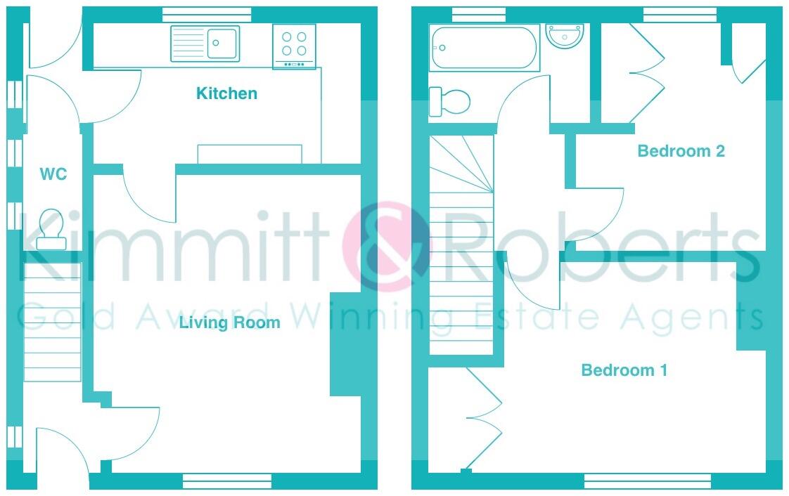 Luke Crescent, Murton, Seaham, Durham, SR7 9EX floorplan