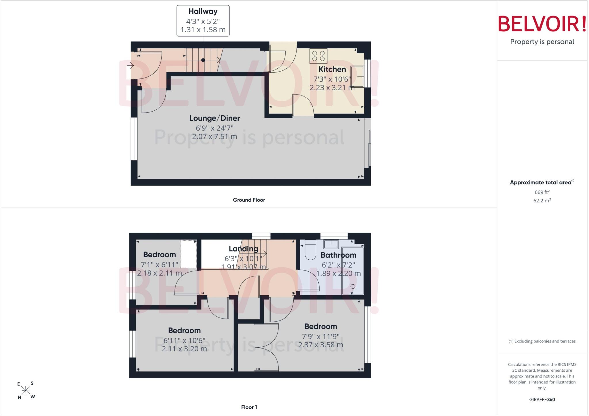 Chestnut Grove, Stone, ST15 floorplan