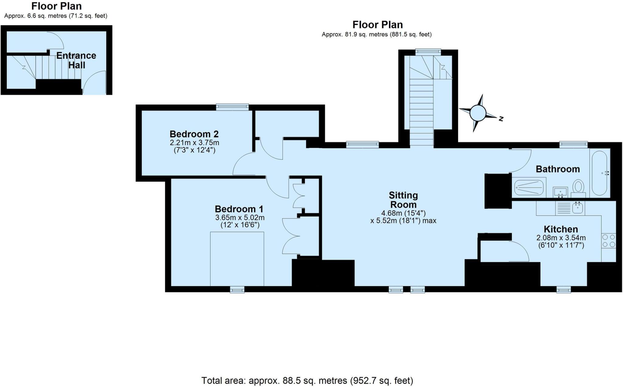 Blackawton, Totnes floorplan