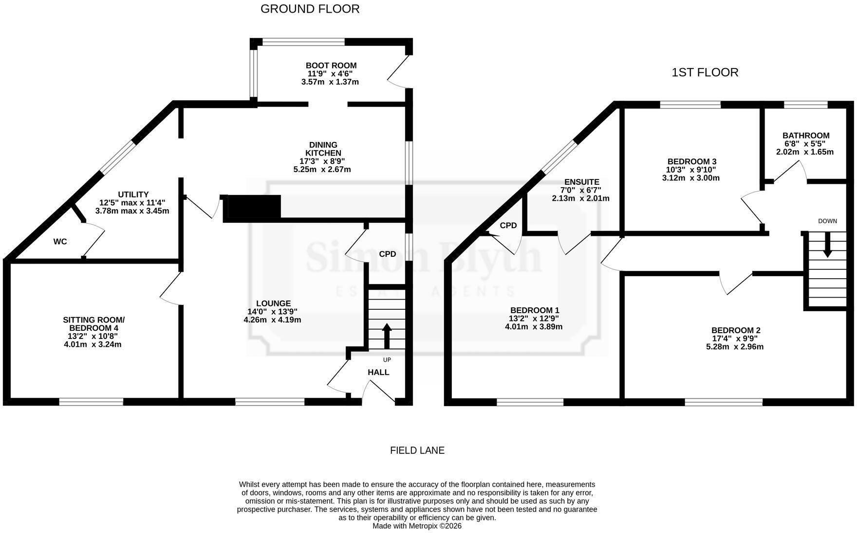 Field Lane, Ossett, WF5 floorplan