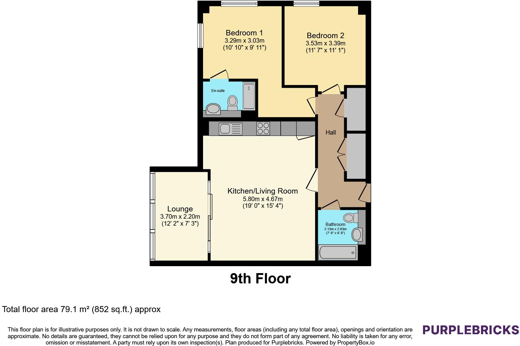 3 Poplar Walk, Croydon, CR0 floorplan