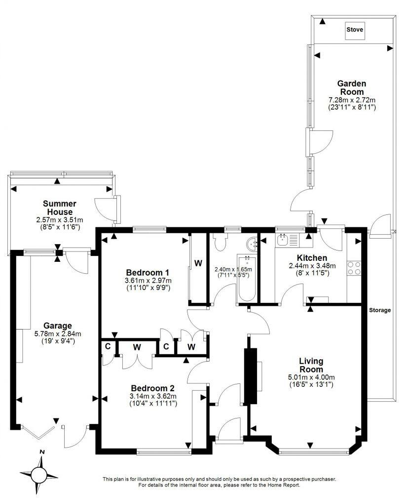 12 Pendreich View, Bonnyrigg, EH19 2EL floorplan