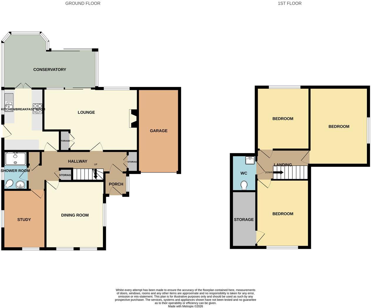 Ecclesbourne Drive, Buxton floorplan
