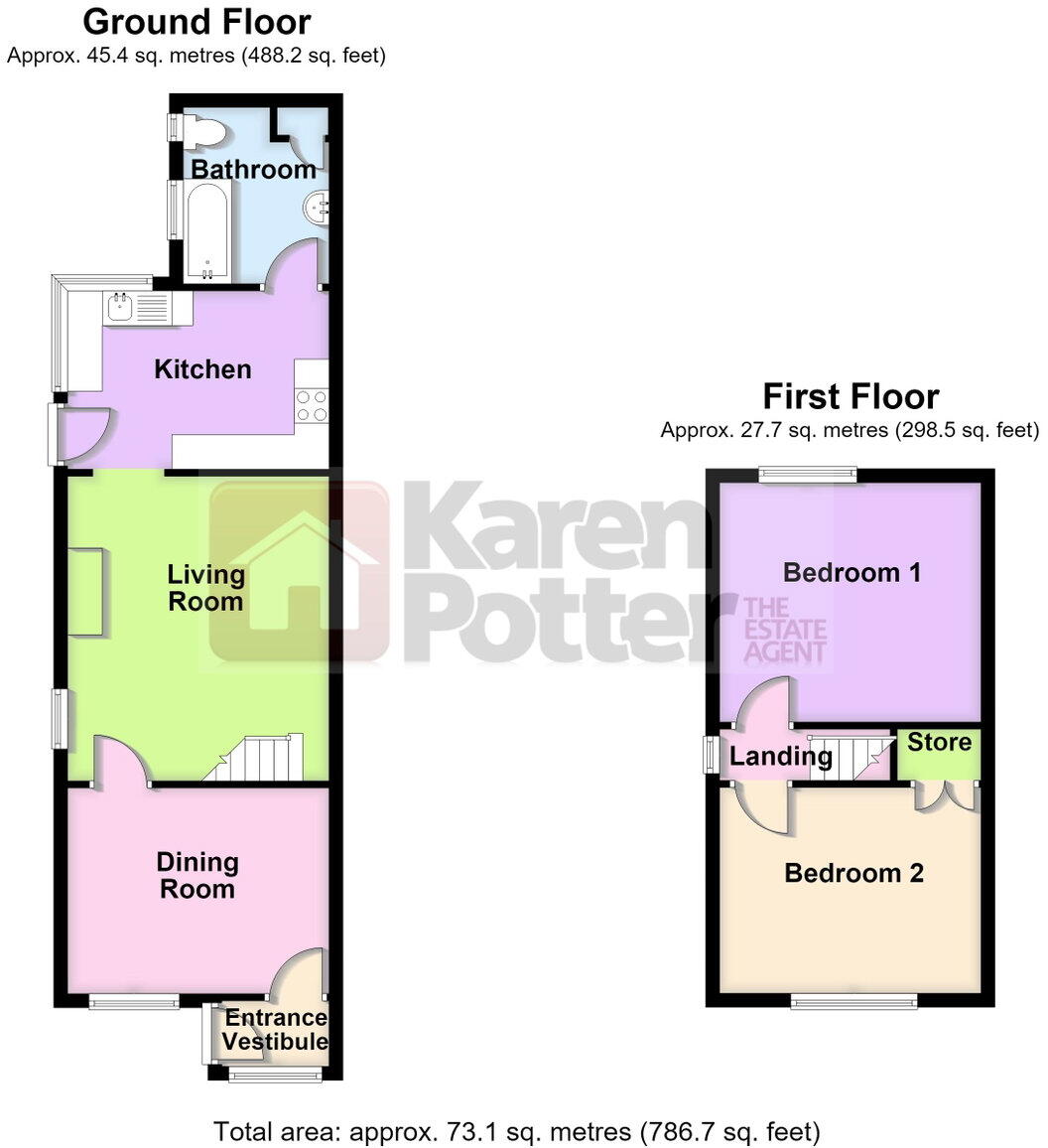 High Park Road, Southport floorplan