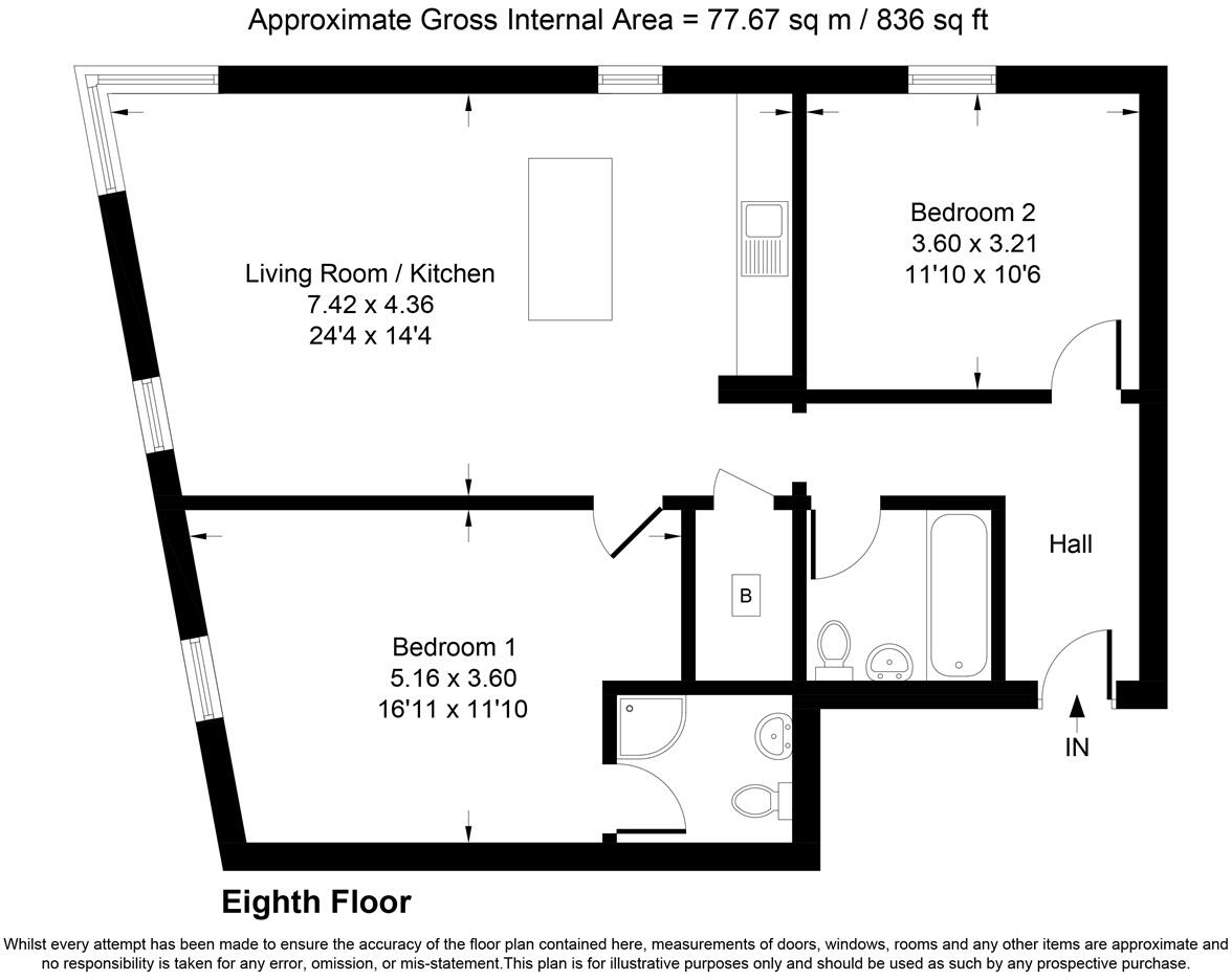 Sheepcote Street, Birmingham, B16 floorplan