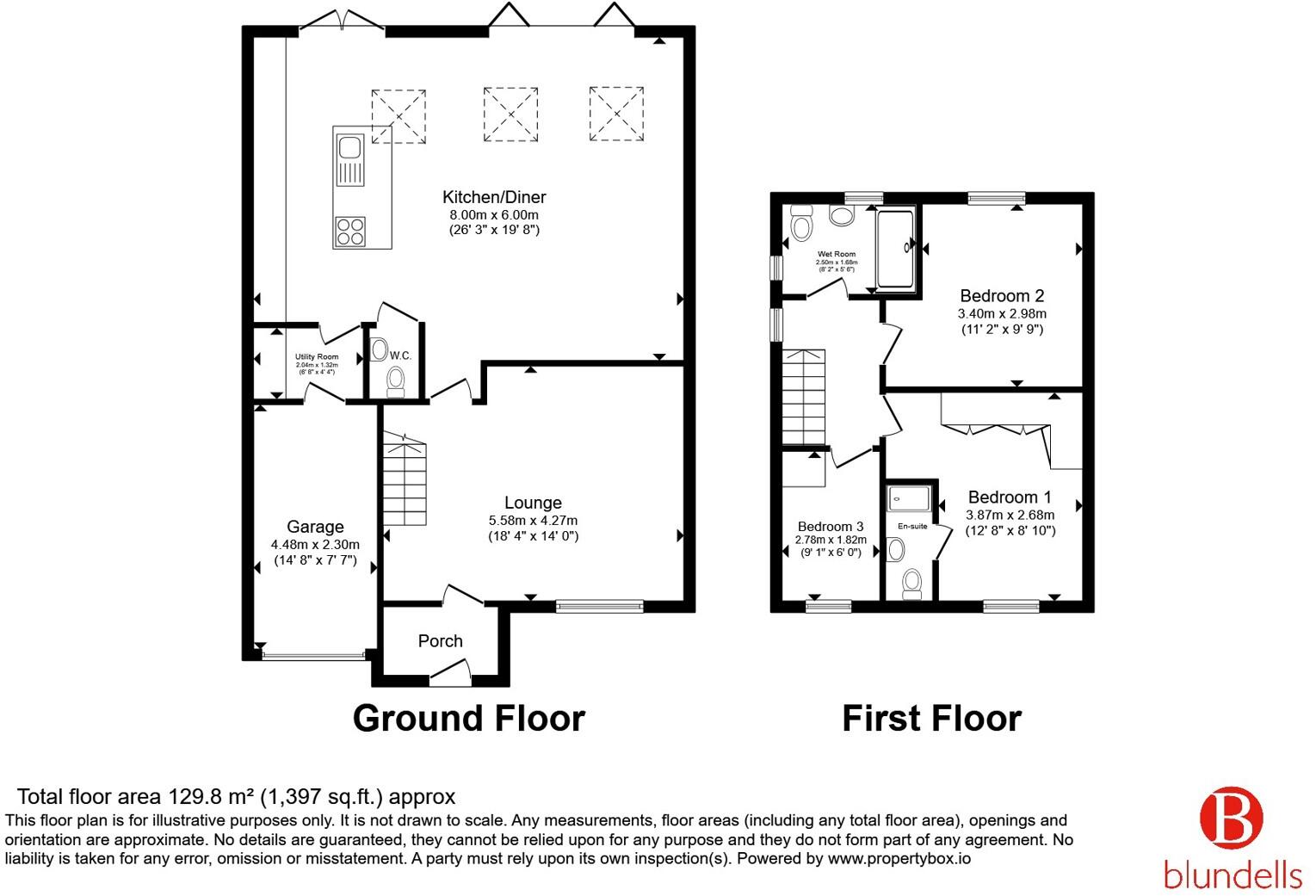 Richmond Park Crescent, Sheffield, S13 floorplan