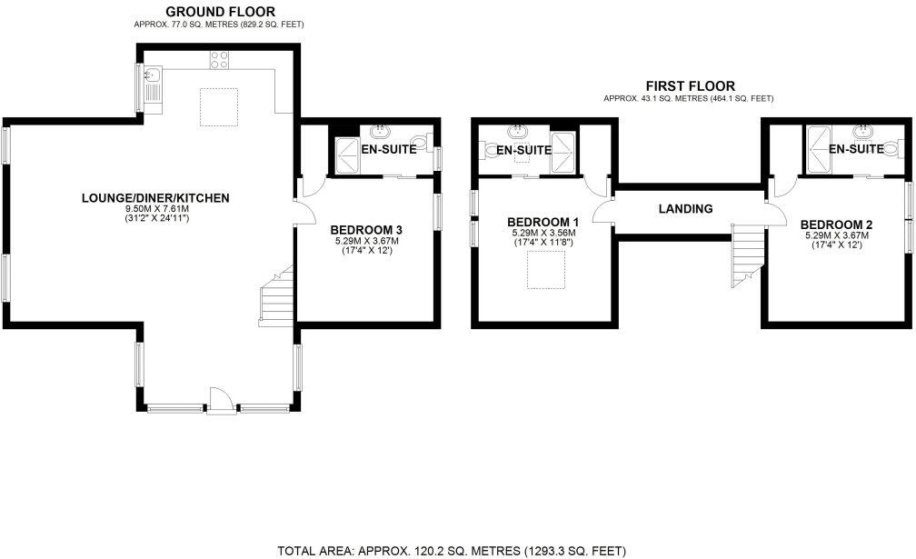 Ayot St Peter, Welwyn, Hertfordshire. floorplan