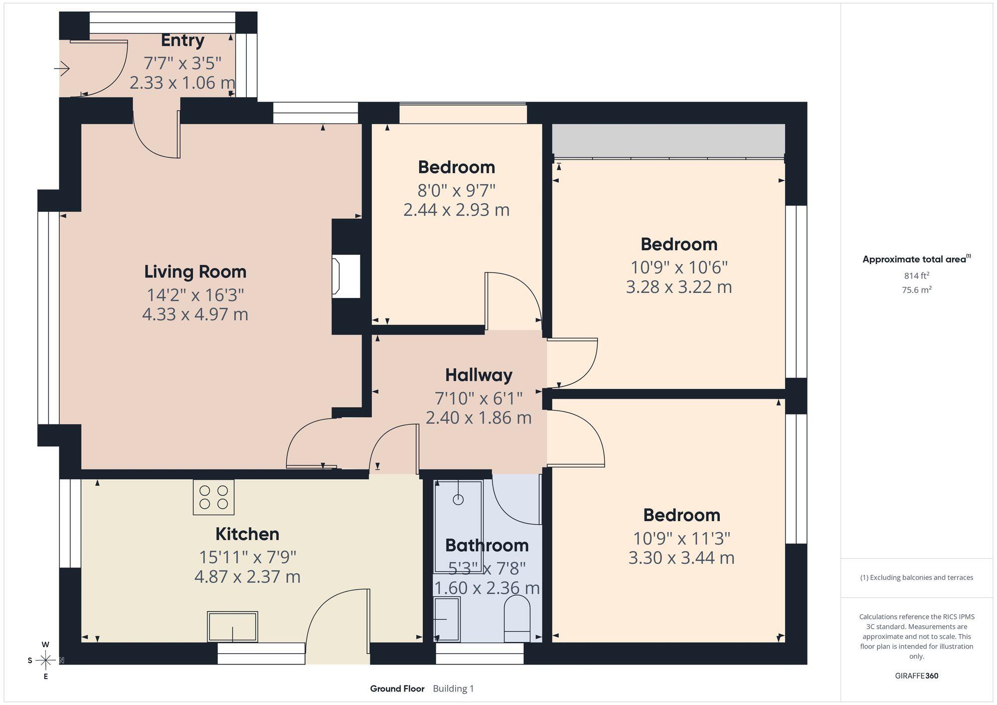 Top Acre, Hutton, PR4 floorplan