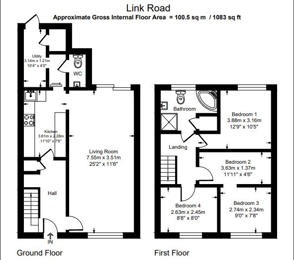 Link Road, Canvey Island floorplan
