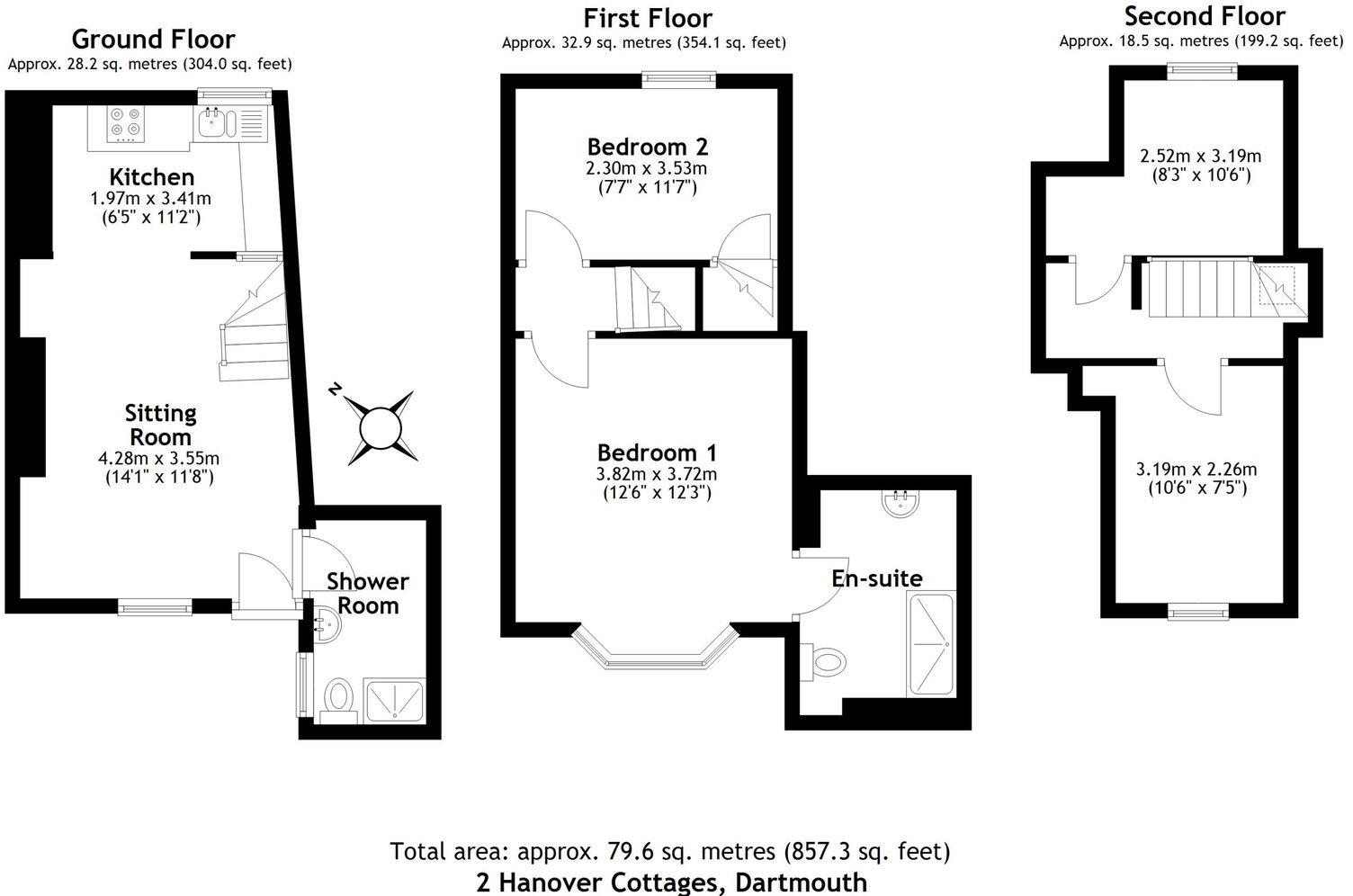 Victoria Road, Dartmouth floorplan