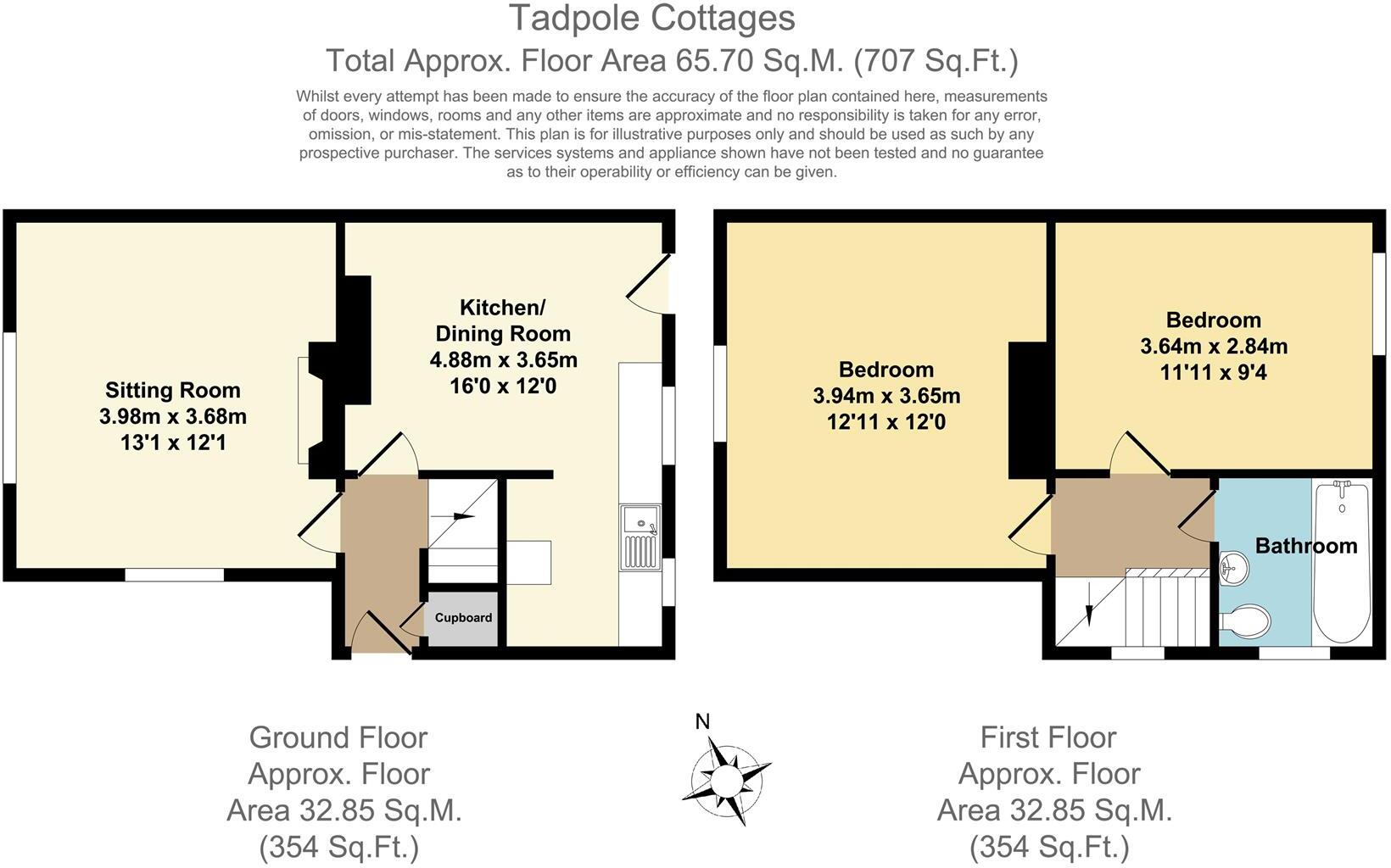 Chapel Lane, Mickleton floorplan