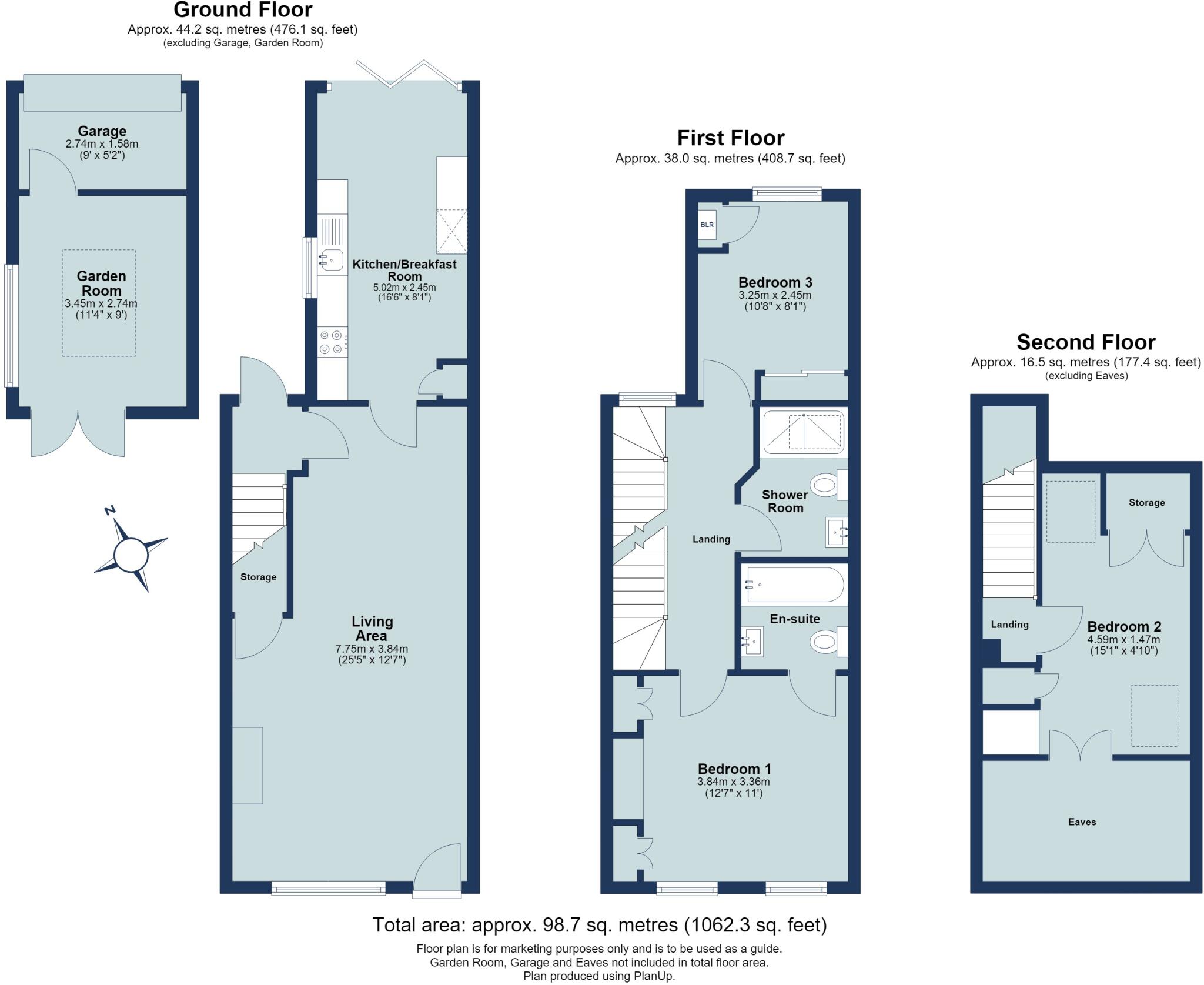Kings Road, St. Albans, Hertfordshire, AL3 floorplan