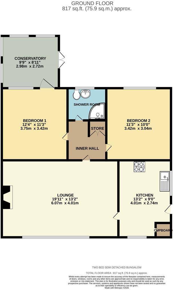 Cheltenham Road, Alkrington, Middleton floorplan