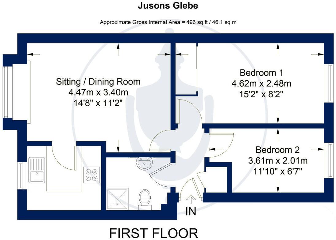 Jusons Glebe, Wendover floorplan