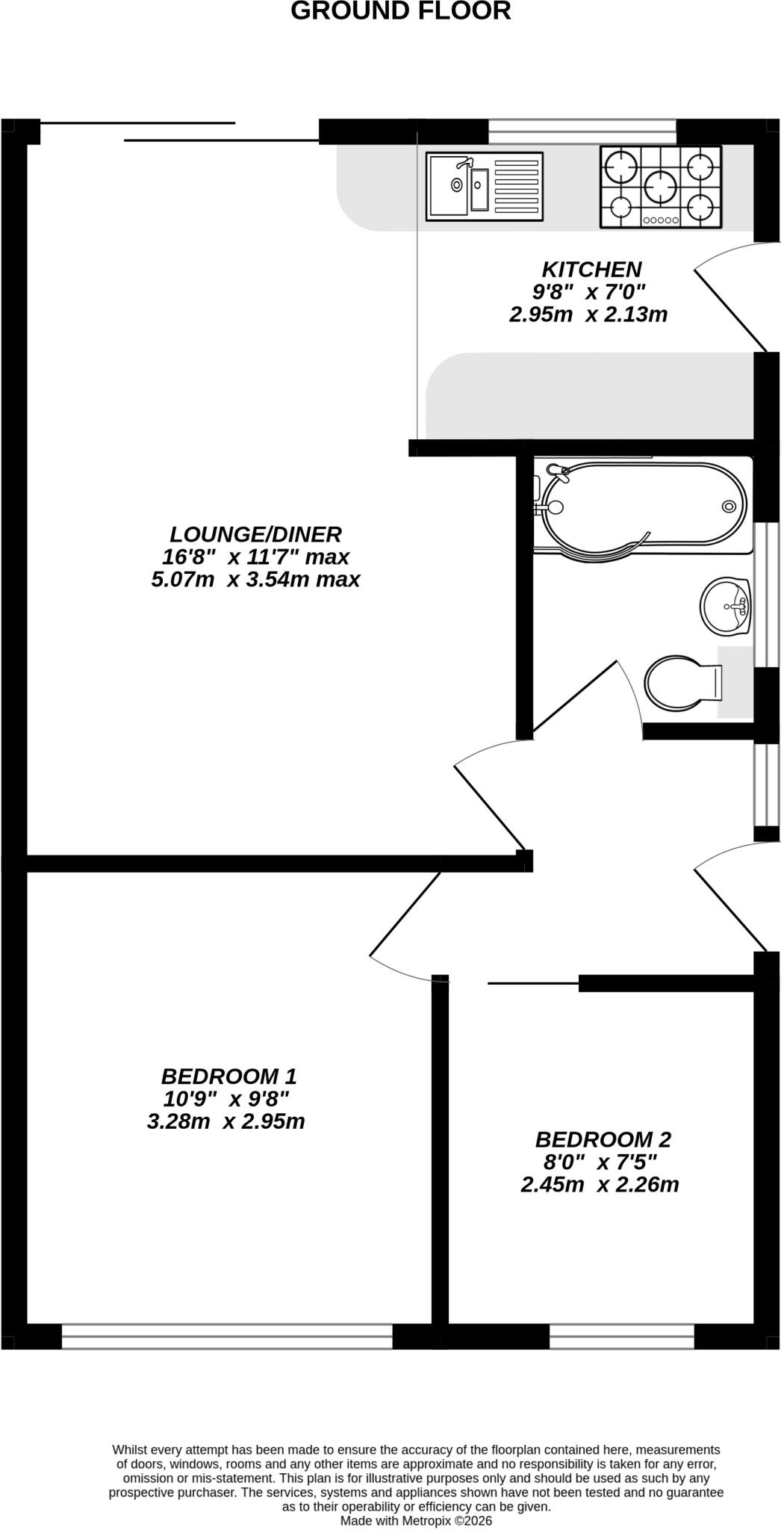 Harvard Road, Owlsmoor, Sandhurst, Berkshire, GU47 floorplan
