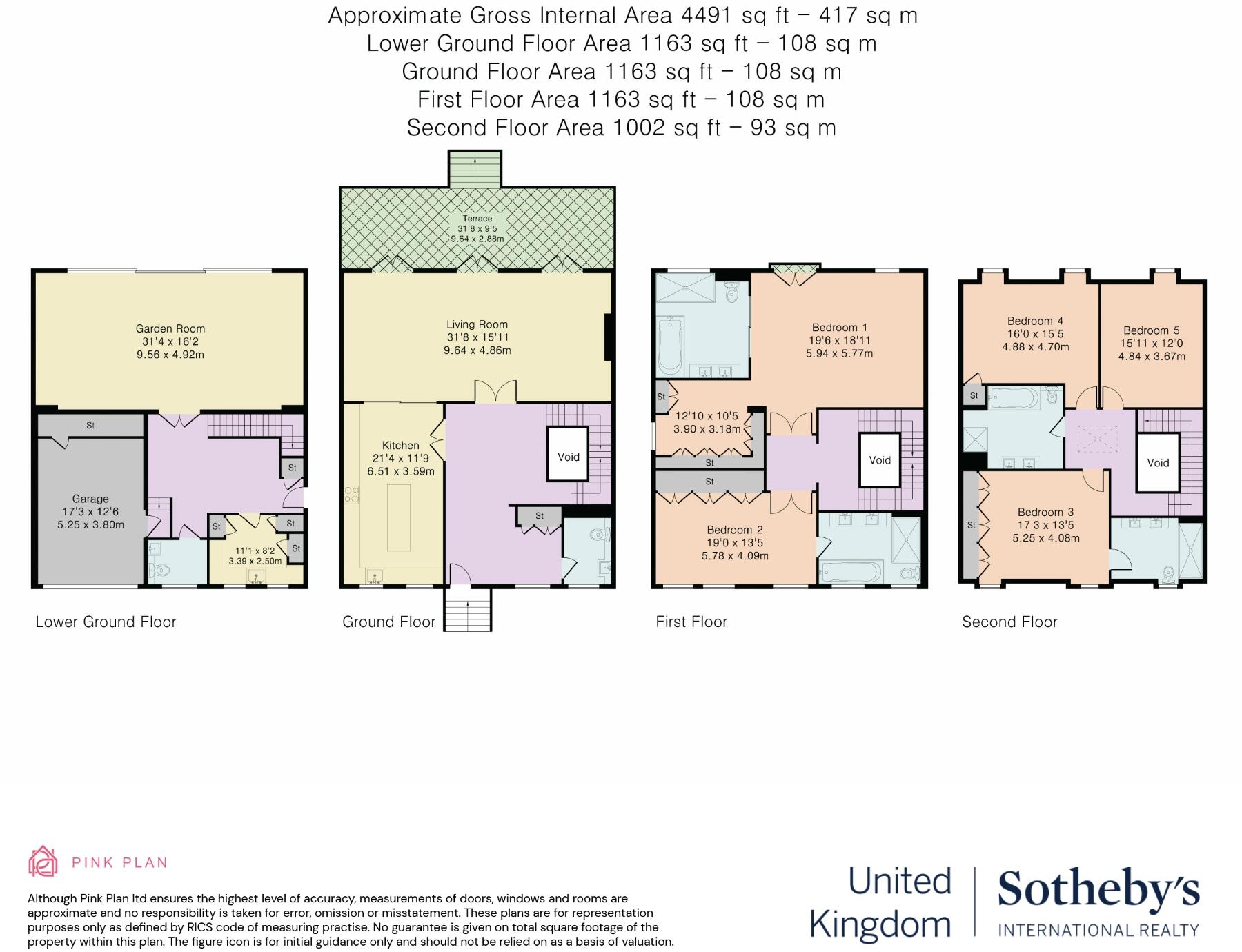 King John Square, Egham, Surrey, TW20 floorplan