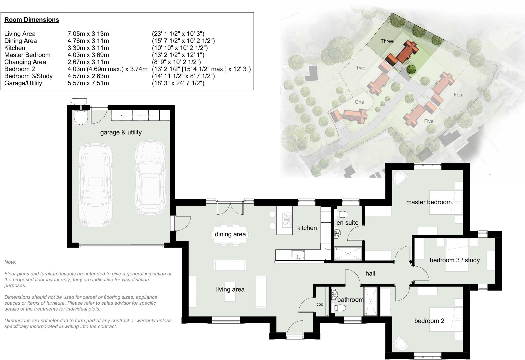 The Courtyard, Framfield, Uckfield, East Sussex, TN22 floorplan