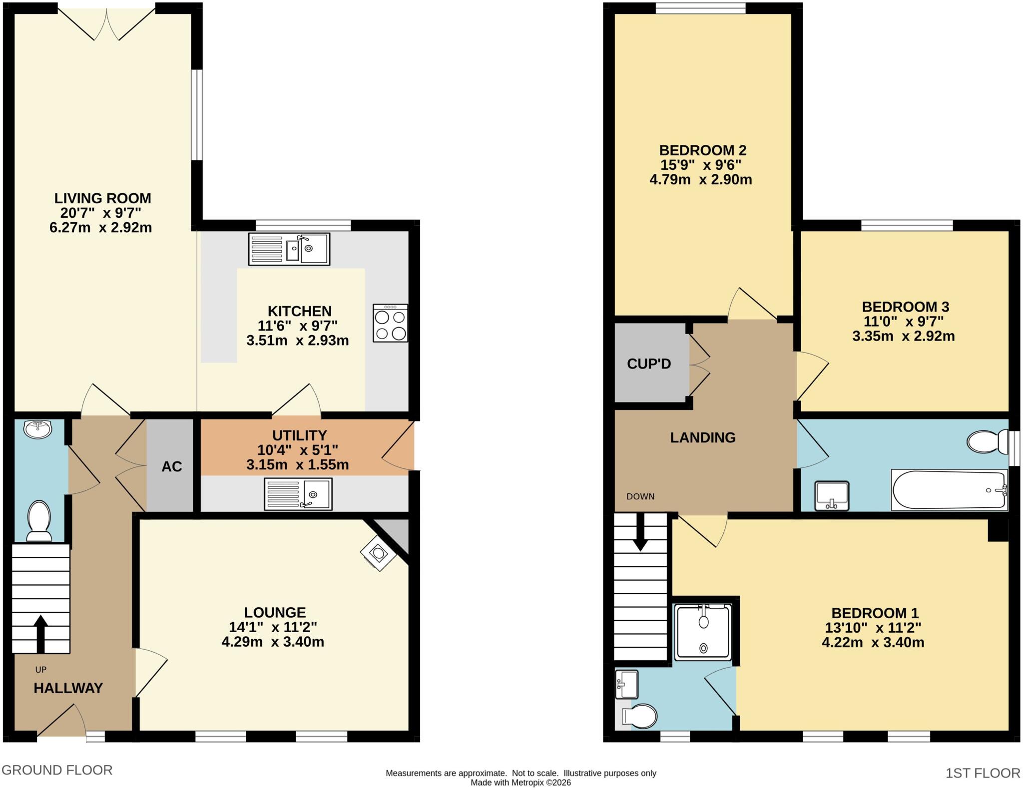 Ash Cottage, Beacon Way, Sneaton, Whitby, North Yorkshire floorplan