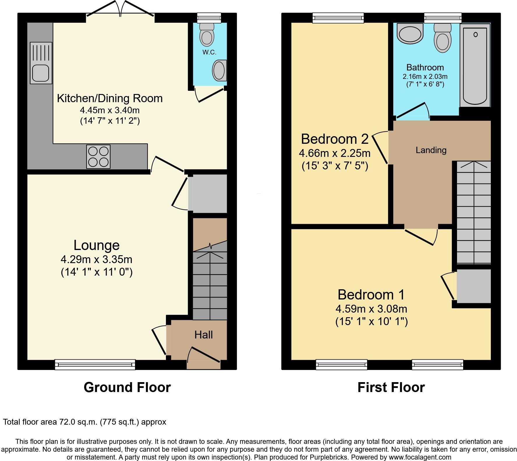 Murrayfield Road, Liverpool, L25 floorplan