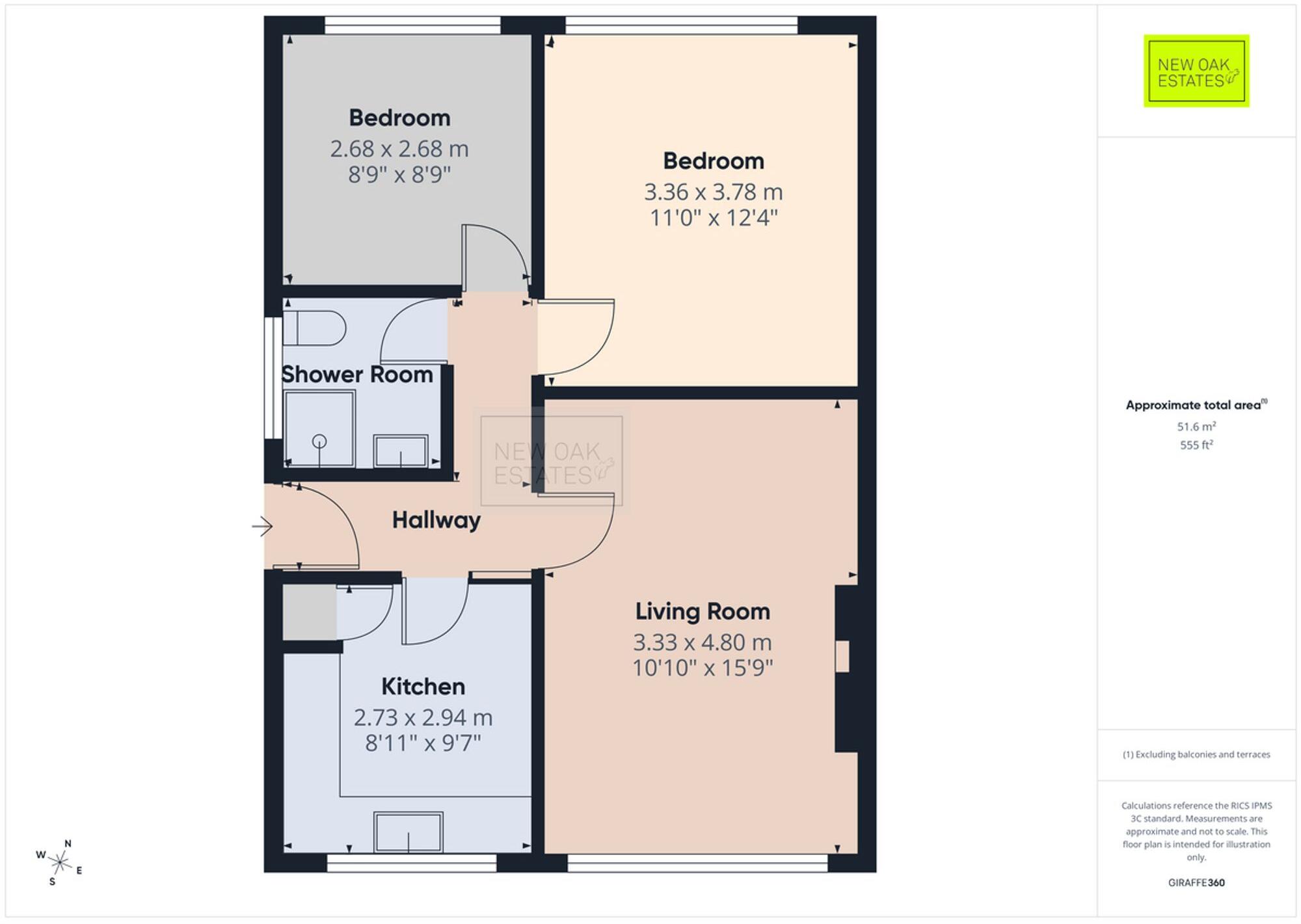 Coniston Drive, Clay Cross, S45 floorplan