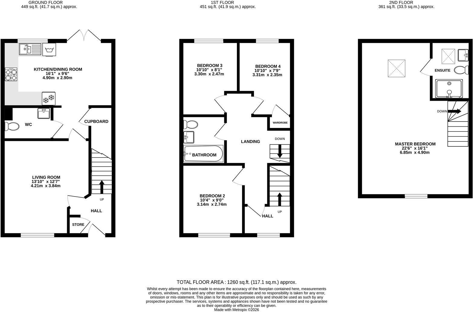 Huntsman Drive, Brockworth, Gloucester floorplan