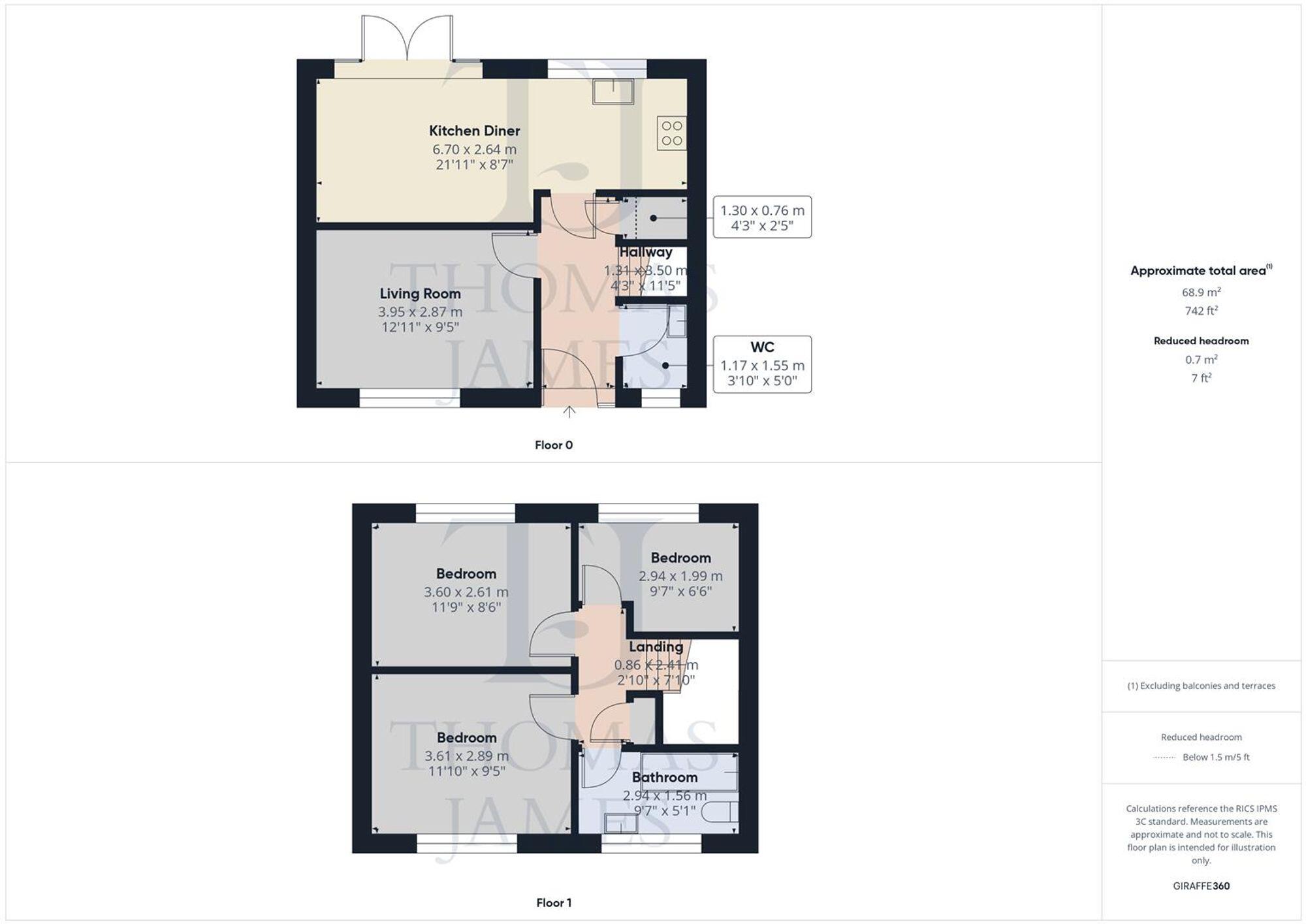 Ringleas, Nottingham, NG12 floorplan