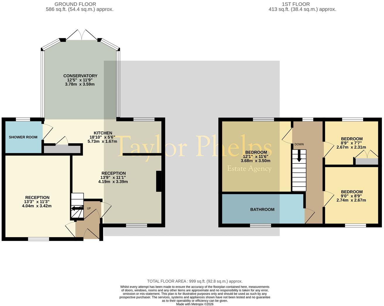 Canons Road, Ware floorplan