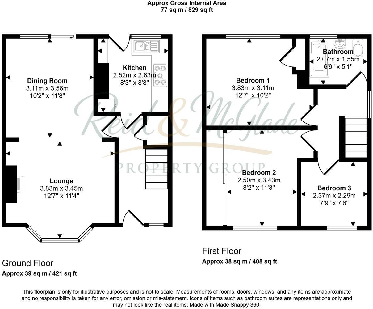 The Meadows, Flint floorplan