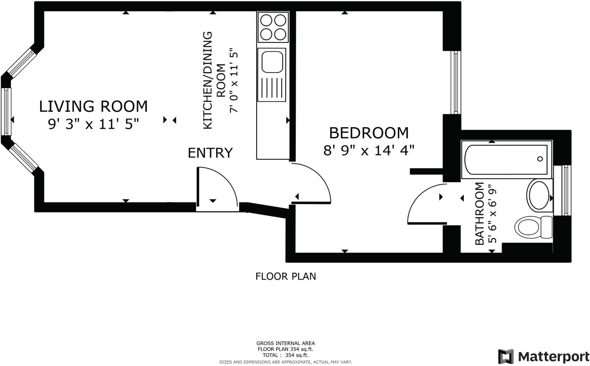 Queens Park Road, Brighton floorplan