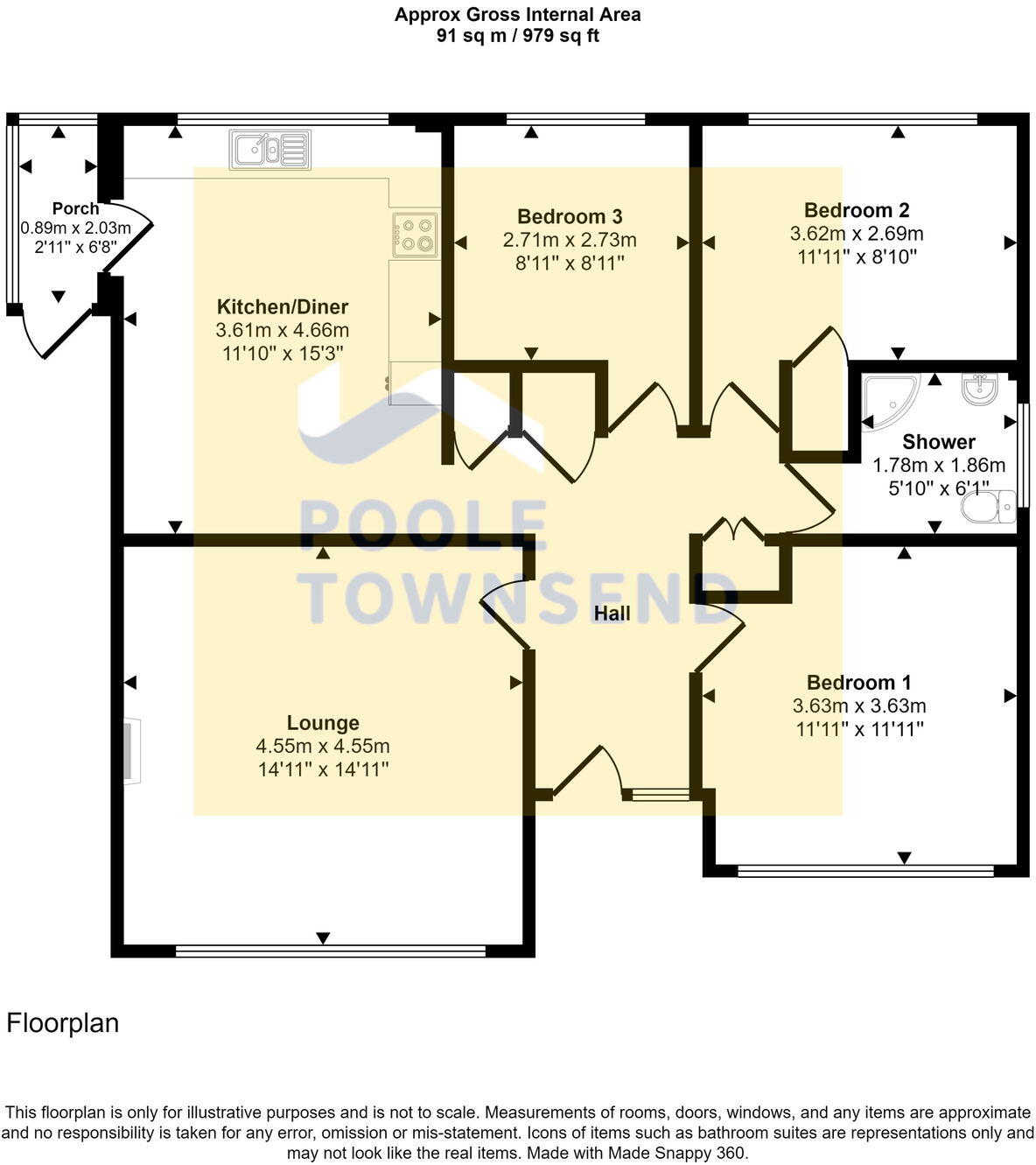 Grizedale , Marsh Street, Askam-in-furness, LA16 7BE floorplan