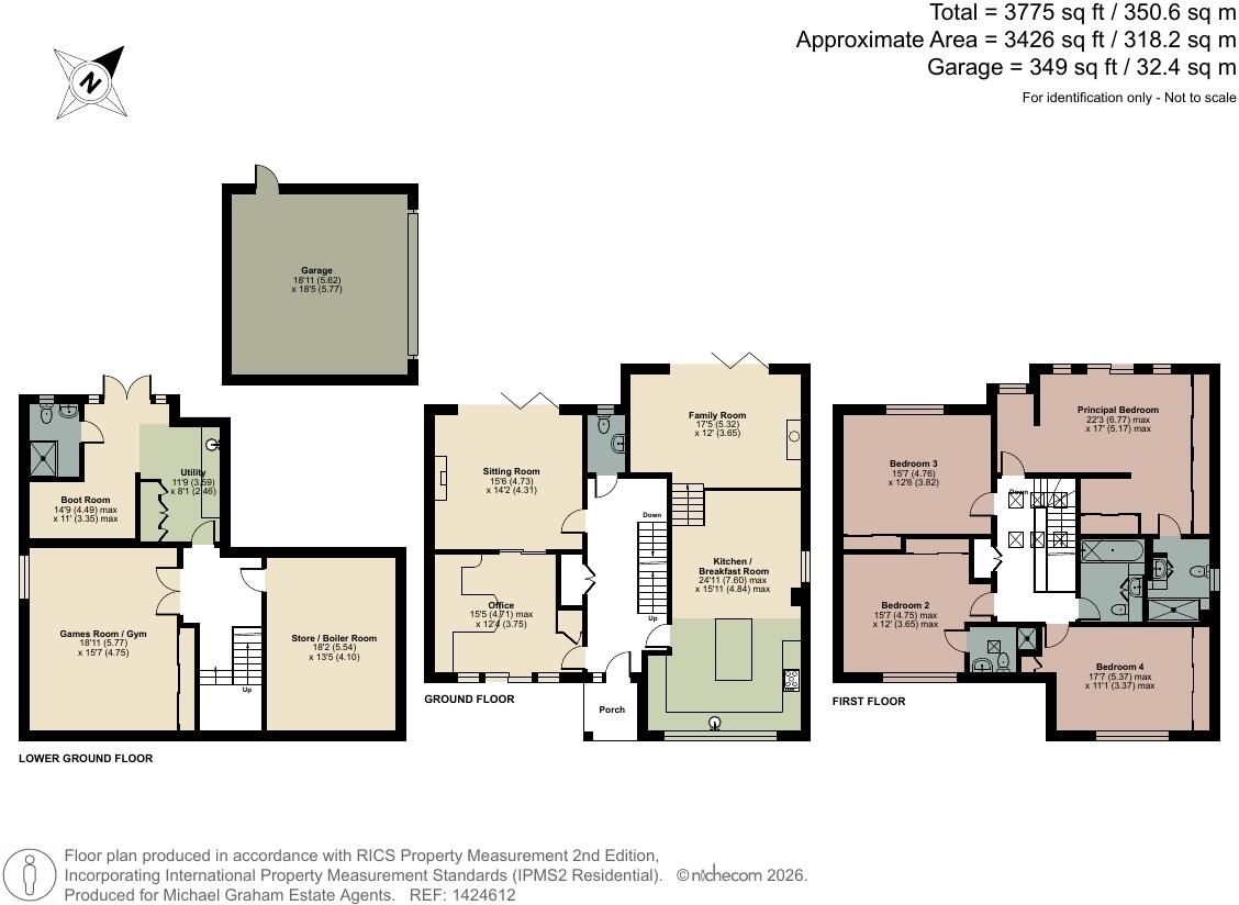 Horn Hill, Whitwell, Hitchin, Hertfordshire, SG4 floorplan