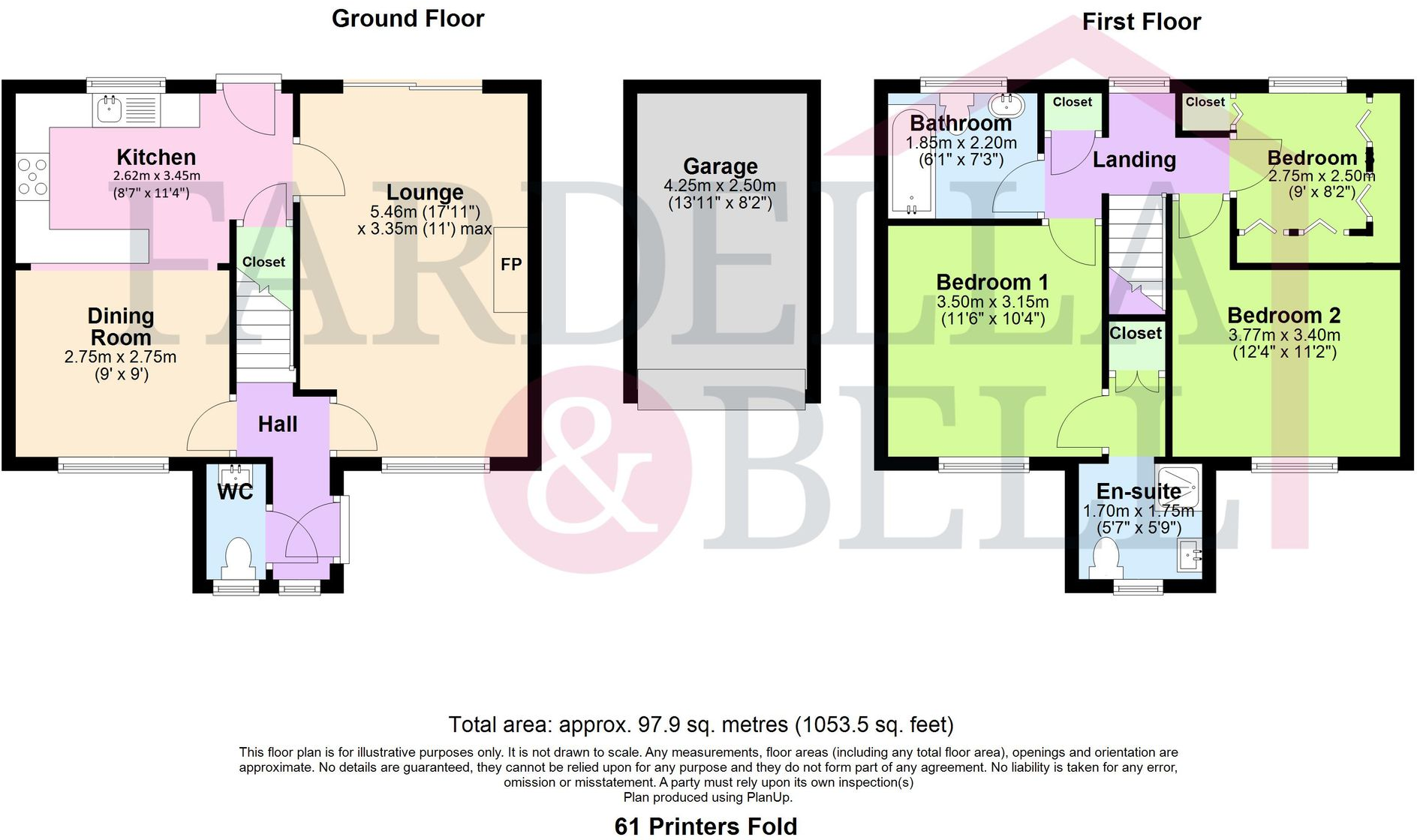 Printers Fold, Burnley, BB12 floorplan