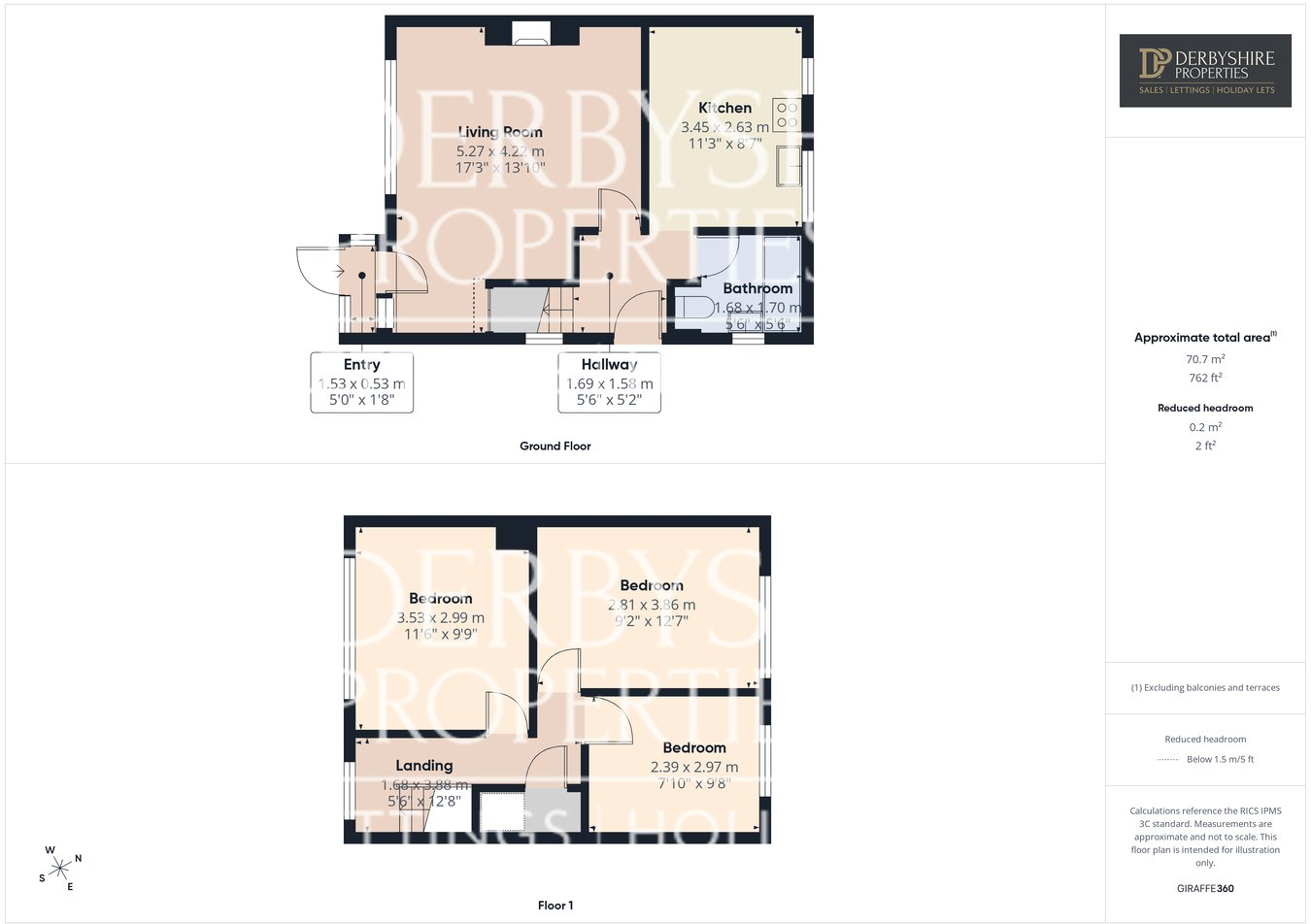 Chesterton Road, Spondon, Derby, DE21 floorplan