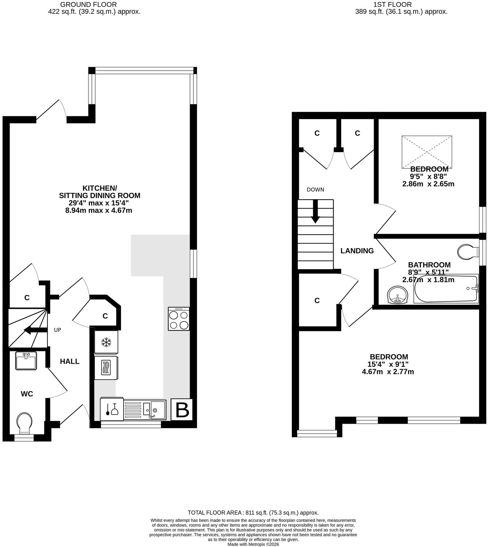 Quarryman Close, Street floorplan