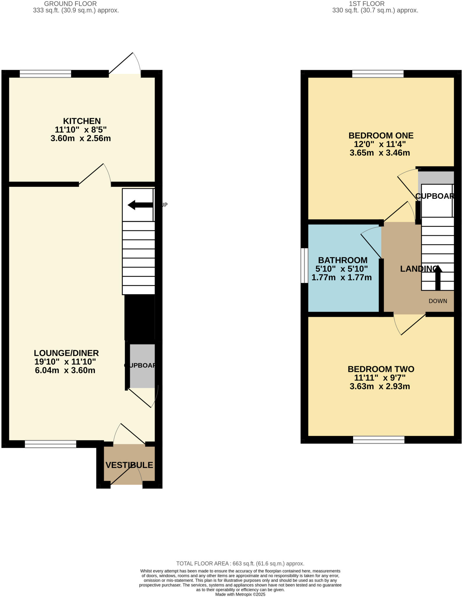 Bury Street, Manchester, M26 floorplan