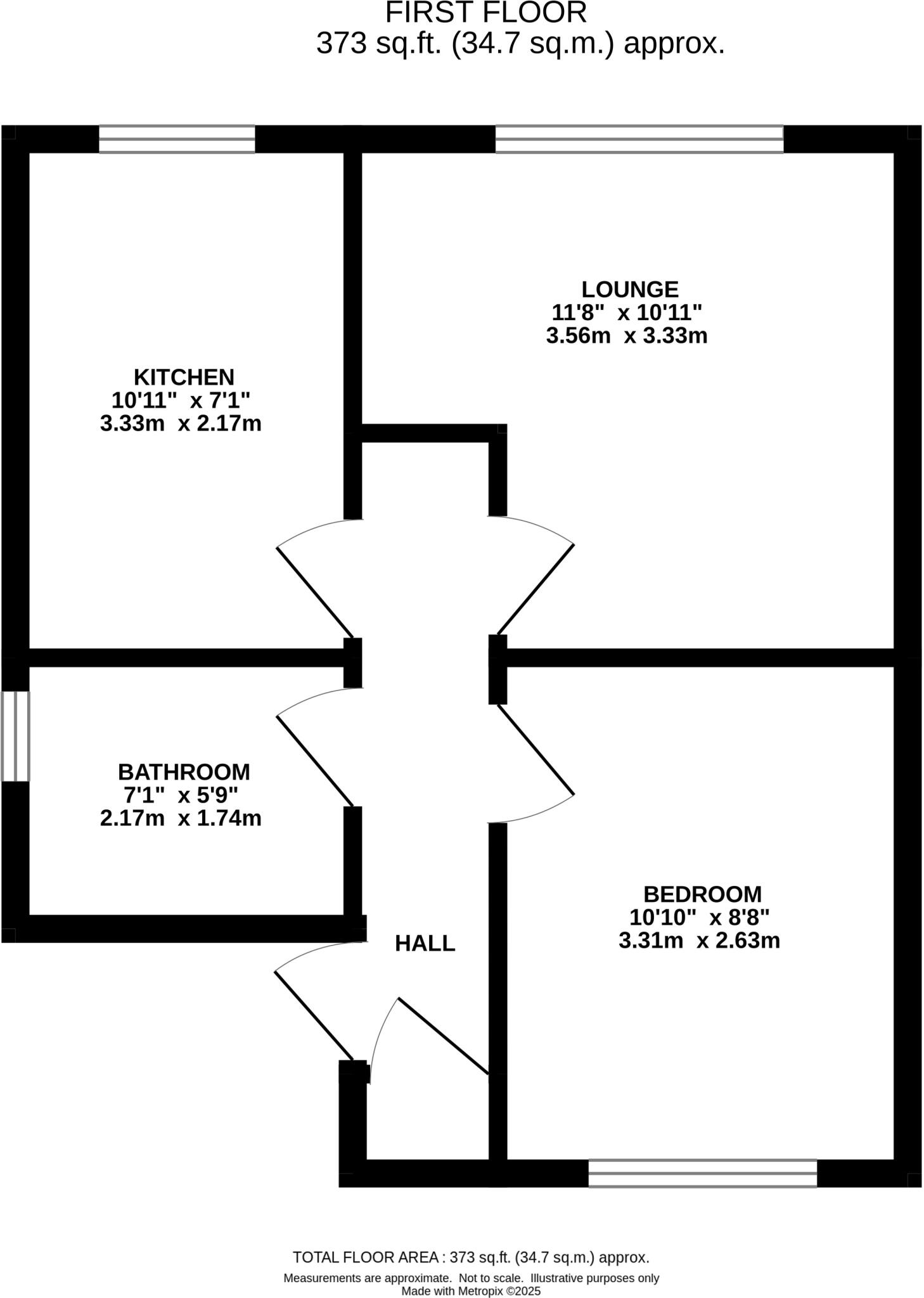 28 Dell Crescent, Norwich, Norfolk NR5 8QB floorplan