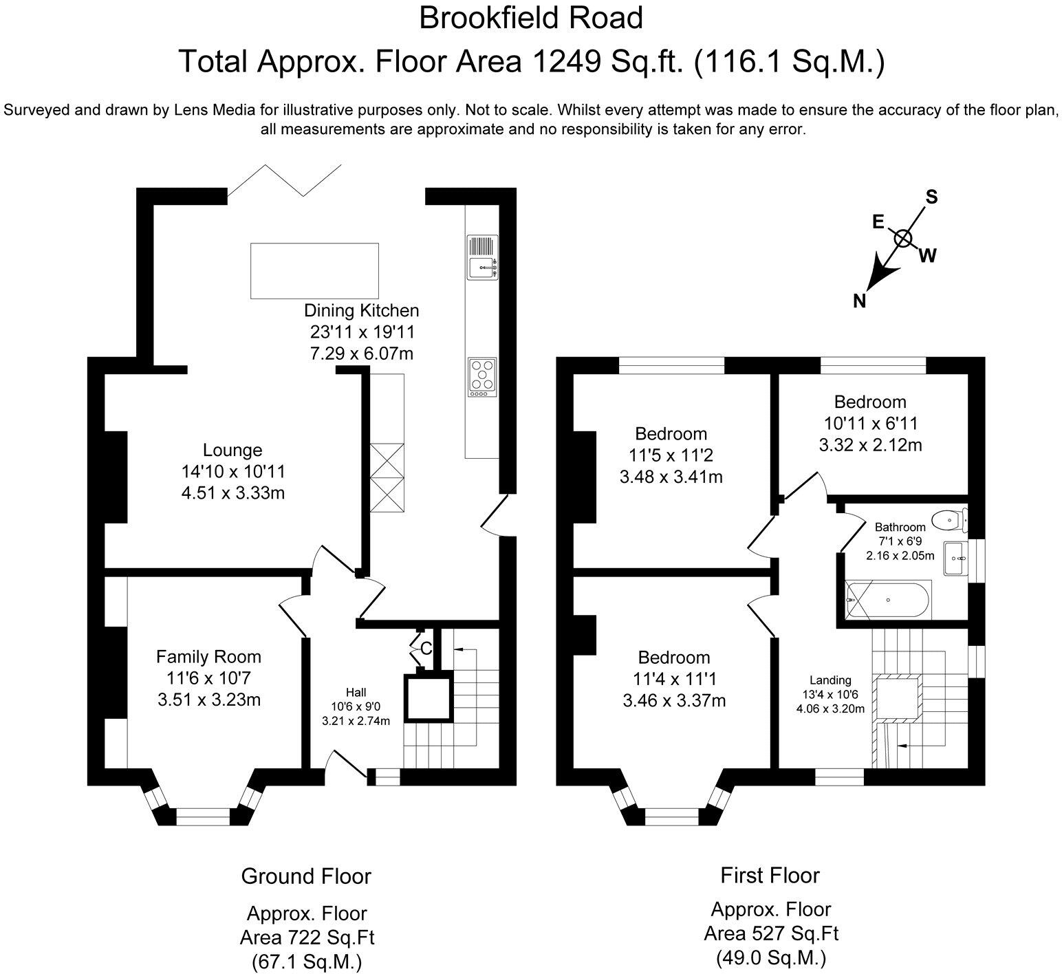 Brookfield Road, Cheadle, Greater Manchester, SK8 floorplan